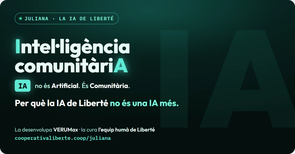Intel·ligència comunitàriA: per què la IA de Liberté no és una IA qualsevol